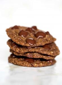 Chocolate Steel Cut Oatmeal Cookies