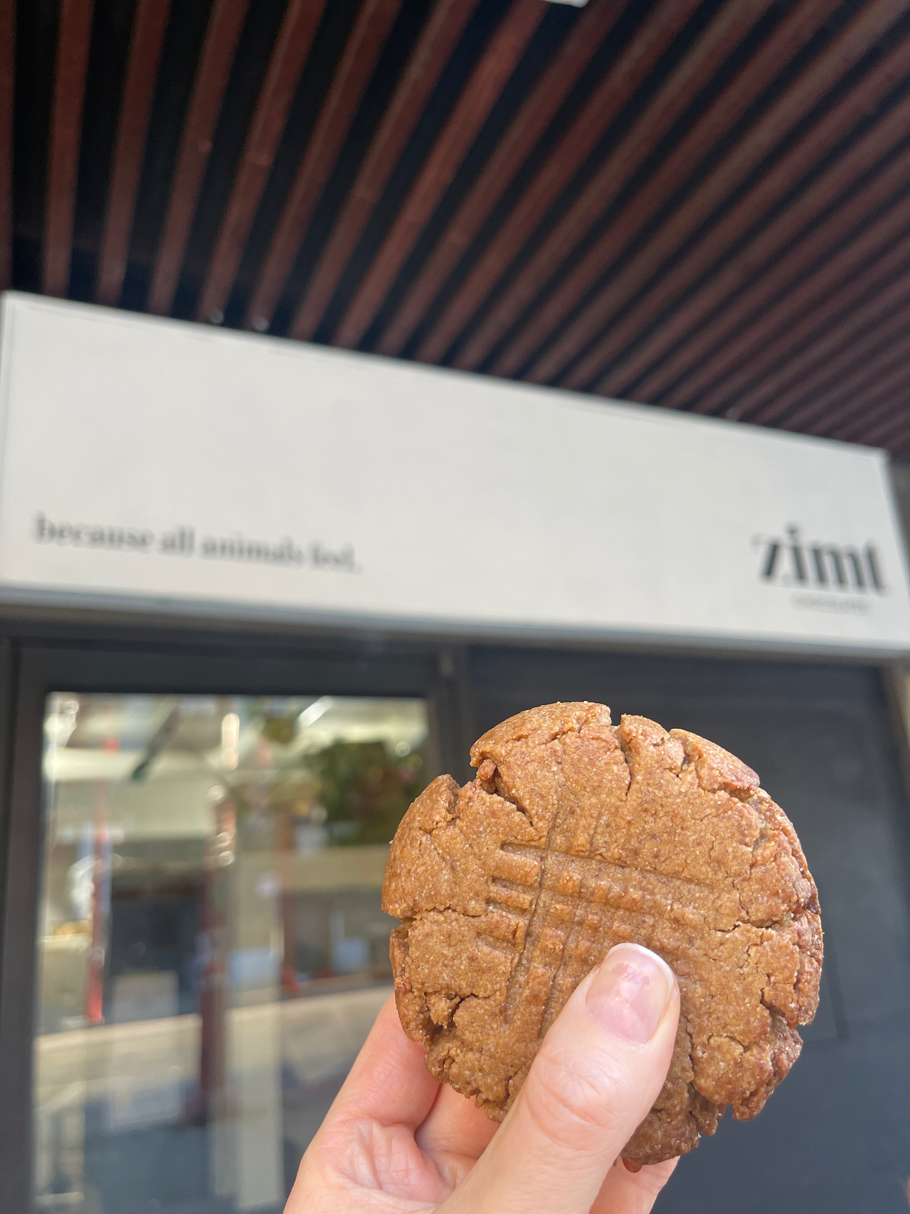 Chinese 5 Spice Peanut Butter Caramel Sandwich Cookie
